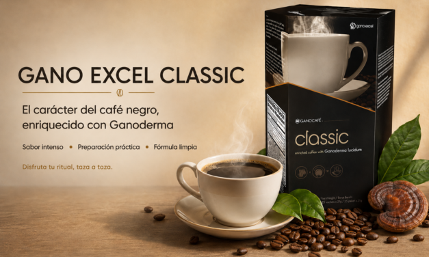 3 Gano Excel Classic: el carácter del café negro con Ganoderma