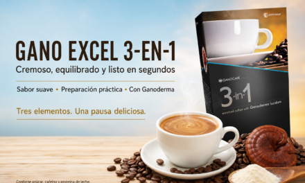 Gano Excel 3-en-1: cremosidad sabor y Ganoderma en una taza