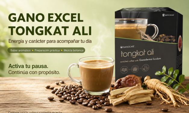 Gano Excel Tongkat Ali: energía carácter y propósito en cada taza