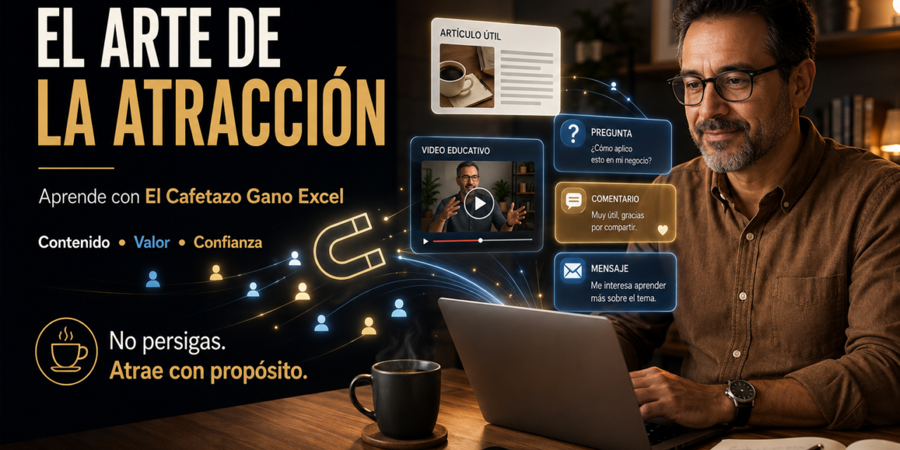 Domina El Arte de la Atracción con El Cafetazo Gano Excel