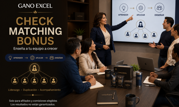 Gano Excel Check Matching: enseña duplica y desarrolla líderes